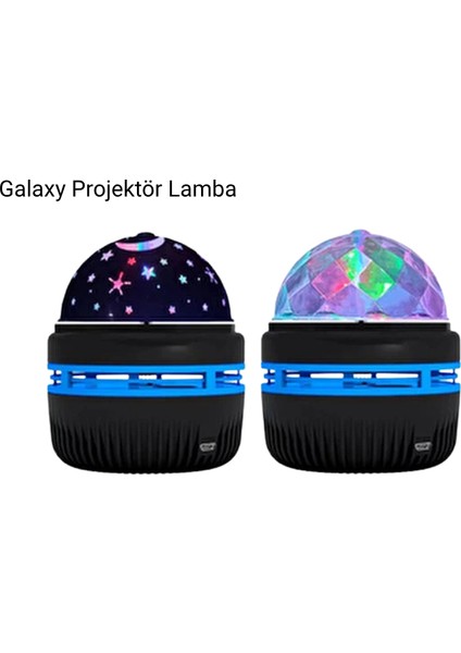Galaxy Projektörlü Gece Lambası