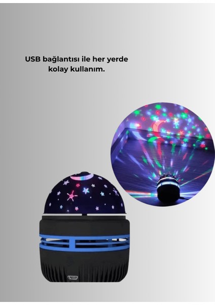 Galaxy Projektörlü Gece Lambası fırsatları