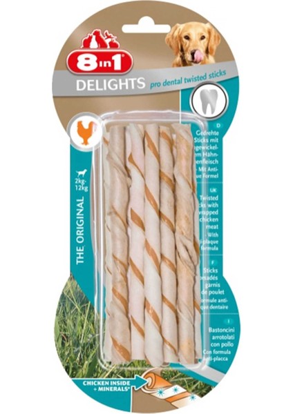 Delights Pro Dental Köpekler Için Ağız Bakım Çubuğu 10 Adet