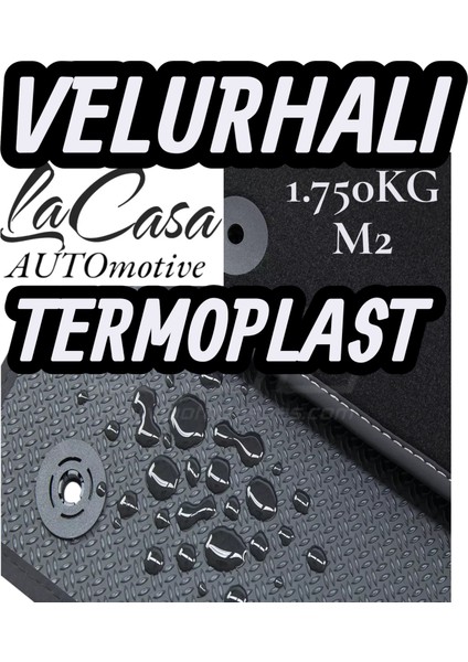 Vw Jetta (2005-2010)UYUMLU Lacasa Automotive Velur Halı Paspas indirimleri