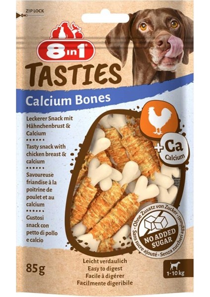 Tasties Calcium Bones Tavuk Sargılı Köpek Ödülü 85GR
