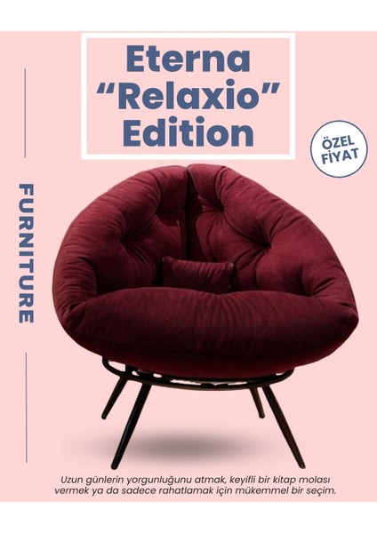 Lunare Maison Collection | Modern & Zarif Tekli Koltuk Berjer | Rahat Dinlenme Koltuğu