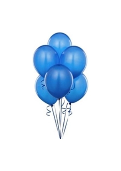 10-12 Inç Adet Seçenekli Mavi Renk Balon modelleri