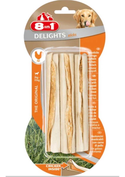 Delights Bones Köpekler Için Ağız Bakım Çubuğu 3 Adet