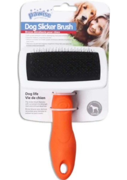 Ince Telli Köpek Fırçası (M) 17X11CM