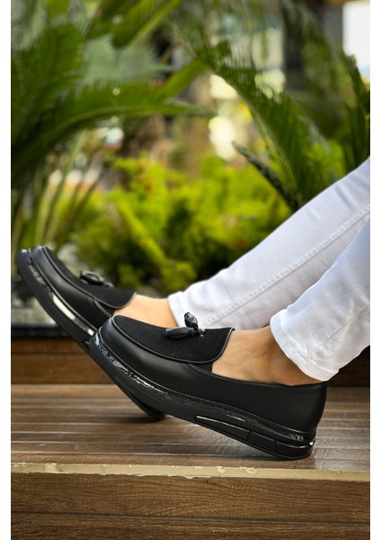 ZRC2502 Erkek Loafer Klasik Ayakkabı Siyah fırsatları