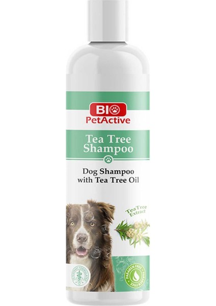 Bio Petactive Çay Ağacı Özlü Köpek Şampuanı 250ML