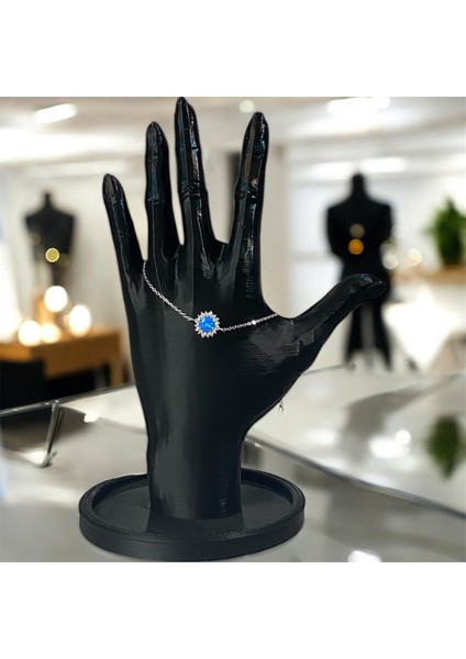 925 Ayar Gümüş Gökyüzü Dokunuşu Zirkon Taşlı Bileklik