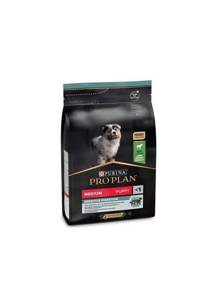 Puppy Kuzu Etli Hassas Mideli Yavru Köpek Maması 3kg