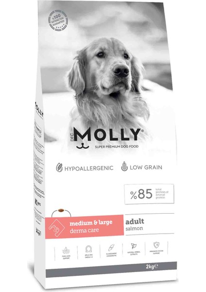 Somonlu Orta ve Büyük Irk Yetişkin Köpek Maması 2kg