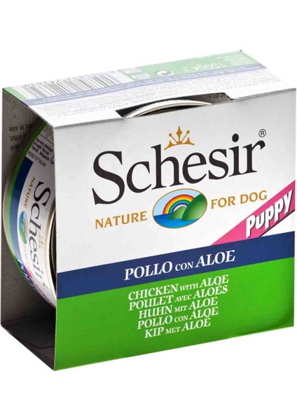 Aloevera & Tavuk Yavru Köpek Konservesi 150GR