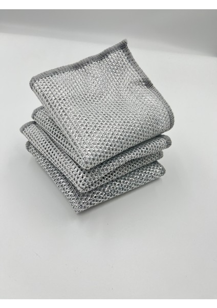 3 Adet Metalik Tel Doku Temizlik Süngeri – Paslanmaz, Uzun Ömürlü, Çizmeden Temizlik Yapan Mutfak Süngeri-Tel Bez 🫧✨ modelleri