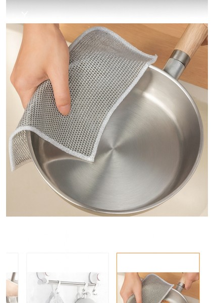 3 Adet Metalik Tel Doku Temizlik Süngeri – Paslanmaz, Uzun Ömürlü, Çizmeden Temizlik Yapan Mutfak Süngeri-Tel Bez 🫧✨ indirimleri