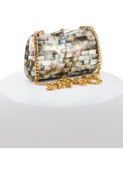 Brıck LY0116B Sedef El Yapımı Siyah Çanta fiyatları