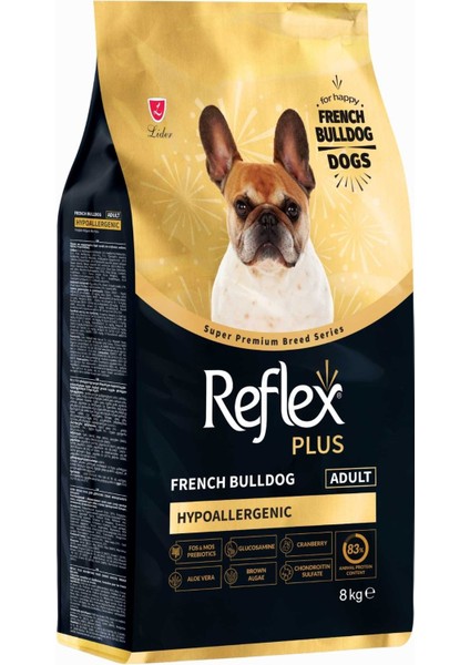 Plus French Bulldog Yetişkin Köpek Maması 8kg