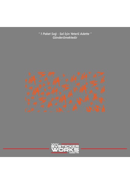 Motosiklet Orta Şase Haha Sticker Deseni Dekor Sticker indirimleri