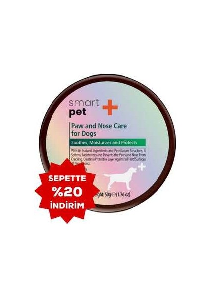 Smartpet + Köpekler Için Pati ve Burun Bakım Kremi 50ML