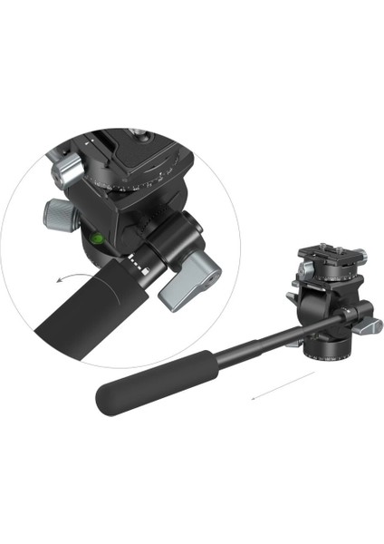 3457B Hafif Sıvı Başlıklı Video Kafası fırsatları