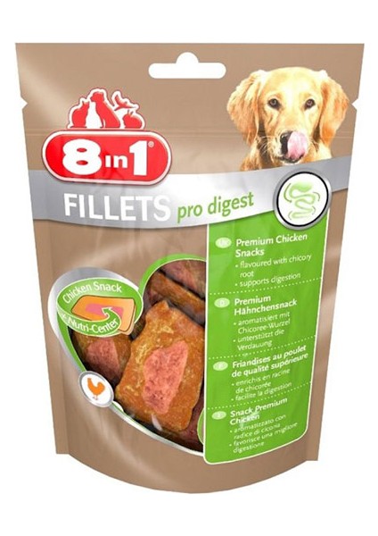 Pro Digest Sindirim Sistemi Destekleyici Tavuklu Köpek Ödül Maması 80GR