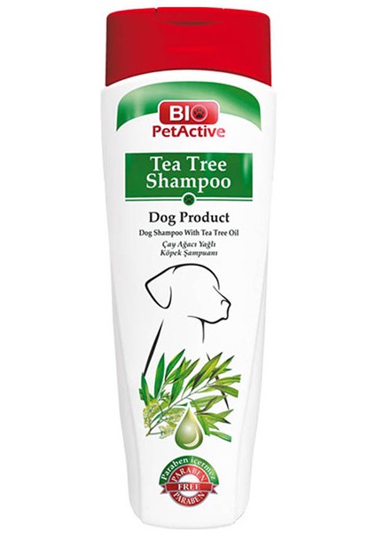 Bio Petactive Çayağaç Özlü Köpek Şampuanı 400ML