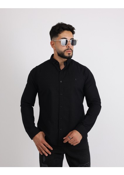 Flam Keten Slim Fit Spor ve Şık Erkek Gömlek modelleri