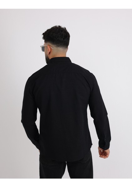 Flam Keten Slim Fit Spor ve Şık Erkek Gömlek indirimleri