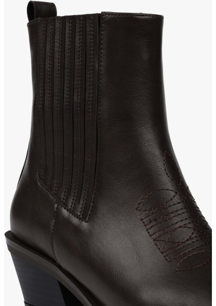 Kadın Stormi Kahve Cilt Kovboy Bot fırsatları