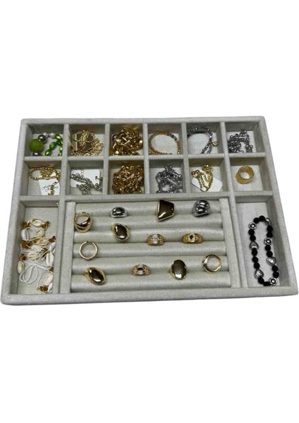 Çekmece Içi Takı Düzenleyici – Ahşap Baby Face Kaplama Organizer 34×24×3 modelleri