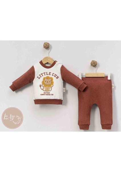 Erkek Çocuk 2'li Aslanlı Eşofman Takımı
