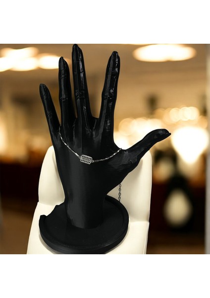 925 Ayar Gümüş Baget Taşlı Minimal Bileklik fiyatları