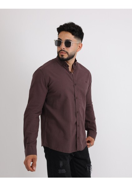 Flam Keten Slim Fit Spor ve Şık Erkek Gömlek fiyatları