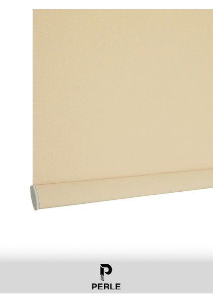 Home Bej Rengi Düz Mekanize Stor Perde Yüksek Kalite Metropol Serisi modelleri