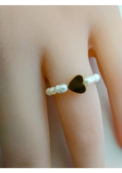 Doğal Inci Yüzük (Hematit Kalp) fırsatları