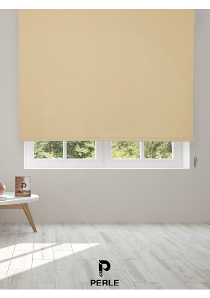 Home Bej Rengi Düz Mekanize Stor Perde Yüksek Kalite Metropol Serisi fiyatları