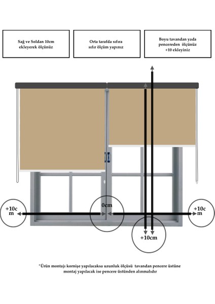Home Bej Rengi Düz Mekanize Stor Perde Yüksek Kalite Metropol Serisi indirimleri