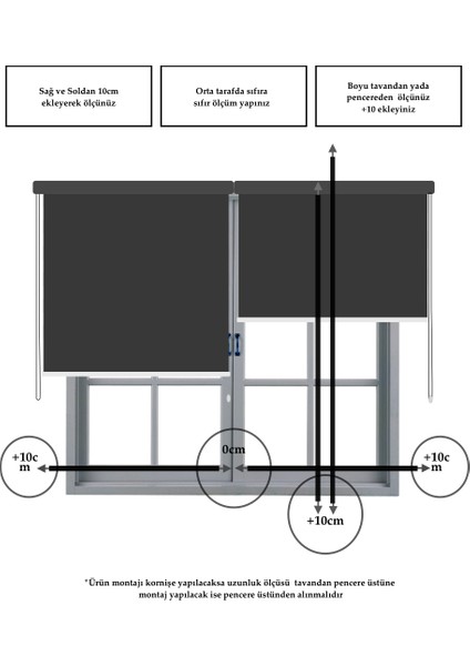 Home Antrasit Rengi Düz Mekanize Stor Perde Yüksek Kalite Metropol Serisi indirimleri