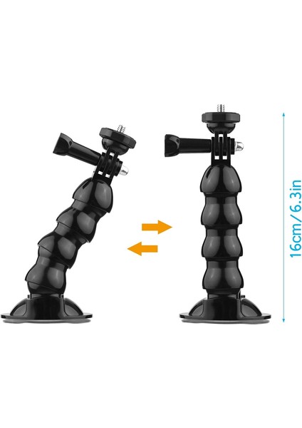 D11595 Telefon ve Kamera Için 16CM Esnek Vantuz fırsatları