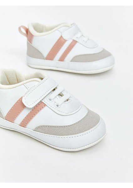 Bağcık ve Cırt Cırtlı Kız Bebek Spor Ayakkabı (W5) modelleri