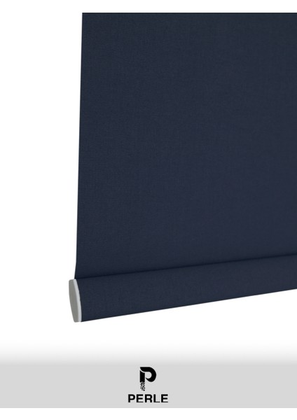 Home Lacivert Rengi Düz Mekanize Stor Perde Yüksek Kalite Metropol Serisi modelleri