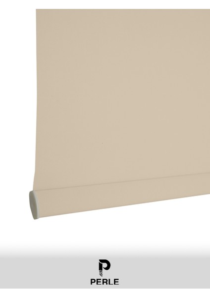 Home Ekru Rengi Düz Mekanize Stor Perde Yüksek Kalite Metropol Serisi modelleri