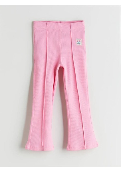 Beli Lastikli Ispanyol Paça Kız Çocuk Tayt (W5)