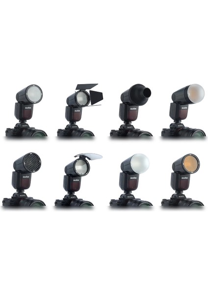 V1 Nikon Uyumlu Flaş (Yuvarlak Kafa) indirimleri