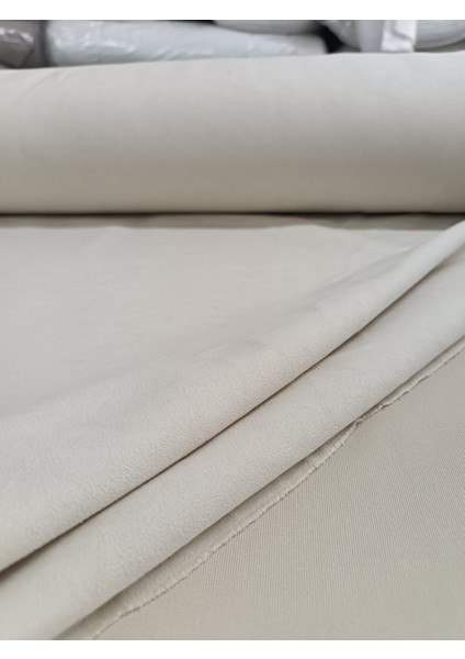 Düz Fon Perde - Koyu Krem - Pilesiz Düz Dikim - KRM54 fiyatları