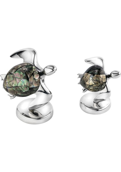 Turtle Standing LY8006 Black Decorative Object Set