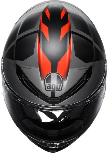 K6 S Karve Matt Black Grey Red Kapalı Kask indirimleri