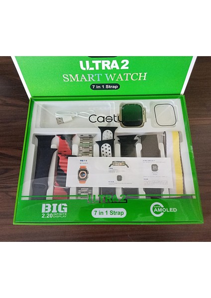 Ultra 2 Big 7 Kordonlu Akıllı Saat