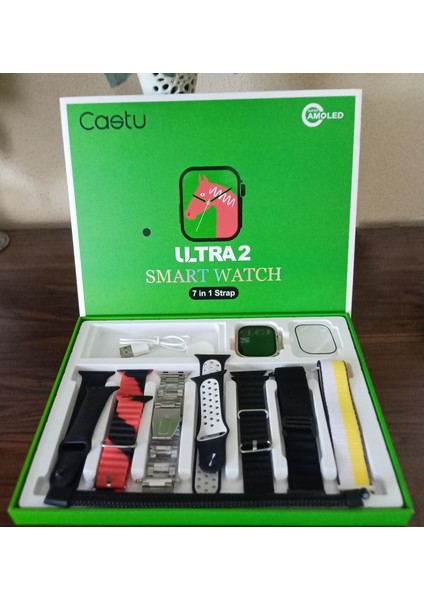 Ultra 2 Big 7 Kordonlu Akıllı Saat modelleri