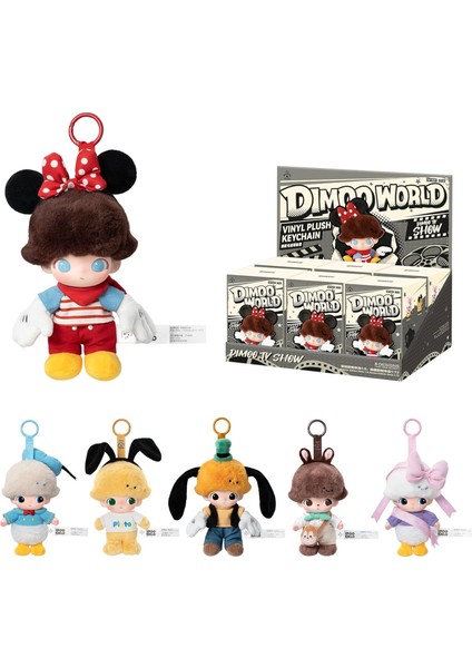 Dimoo World Sürpriz Anahtarlık Kapalı Kutulu Labubu Stil Disney Karakteri Pop Mart fiyatları