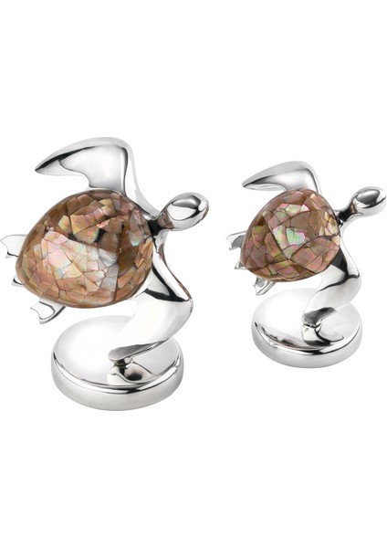 Turtle Standing LY8004 L.brown Decorative Object Set