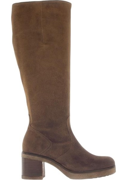 Geniş (G) Kalıp Kadın Large (L) Konçlu Topuklu Çizme 72.857